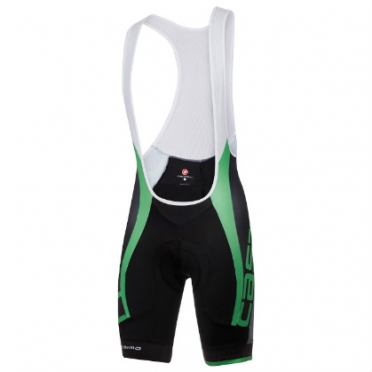 Castelli Velocissimo Due bibshort kit version zwart/groen heren 15008-047 2015