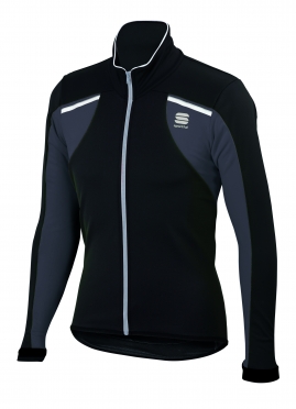 Sportful Alpe 2 Softshell Jacket zwart-wit heren 01399-002
