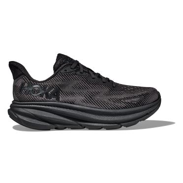 Hoka Clifton 9 wide hardloopschoenen zwart heren 