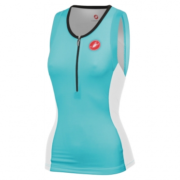 Castelli free W tri singlet acqua dames 13073-042 2014