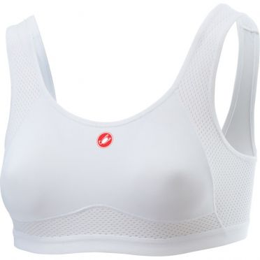 Castelli Rosso corsa bra wit dames 