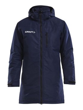 Craft Parkas trainings jas blauw heren 