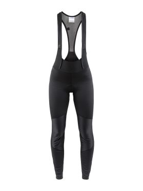 Craft Ideal wind bibtight fietsbroek zwart dames 