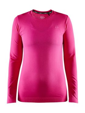 Craft Fuseknit Light lange mouw ondershirt roze dames 