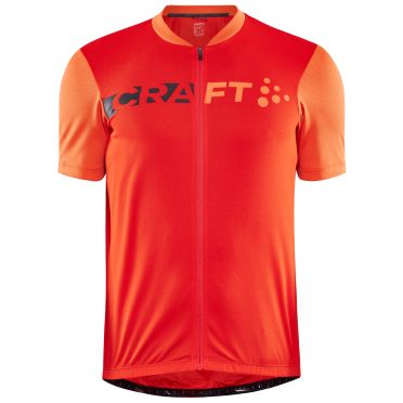 Craft Core Endurance lumen fietsshirt korte mouw rood heren 