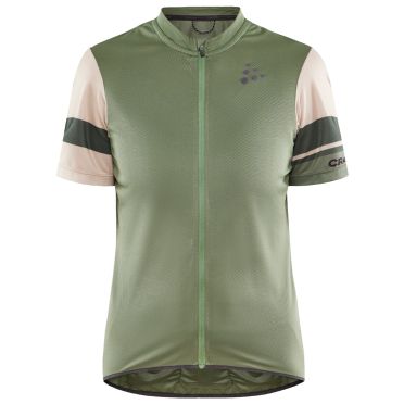 Craft Core Endurance lumen fietsshirt korte mouw groen dames 