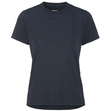 Craft ADV Essence hardloopshirt korte mouw 2 donkerblauw dames