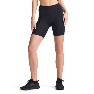 2XU Aero 7 inch tri shorts zwart/wit dames 