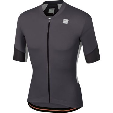 Sportful GTS jersey korte mouw fietsshirt zwart/wit heren 