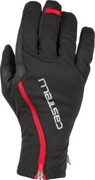 Castelli Spettacolo RoS glove fietshandschoenen zwart/rood heren 