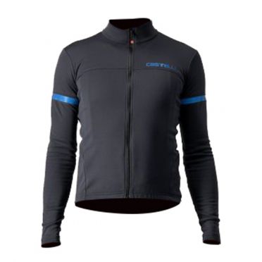 Castelli Fondo 2 lange mouw fietsshirt zwart heren 