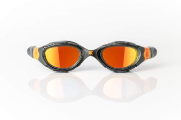 Zoggs Predator flex titanium zwembril oranje/zwart 