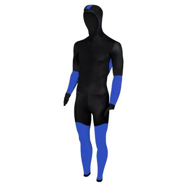 Craft Speed schaatspak CB zwart/blauw unisex 