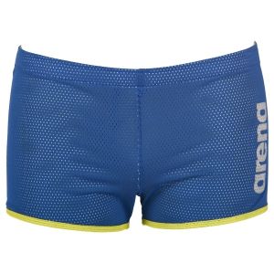 Arena Square cut drag shorts blauw 