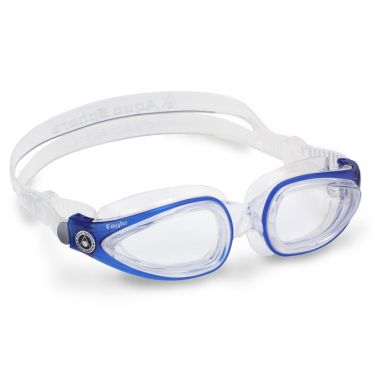 Aqua Sphere Eagle transparante lens zwembril blauw 