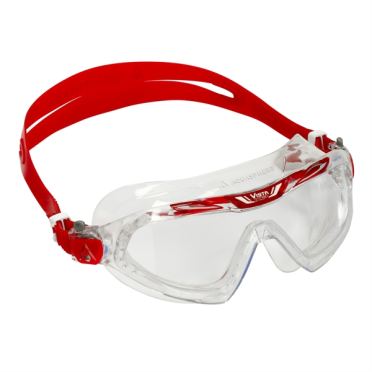 Aqua Sphere Vista XP transparante lens zwembril rood 