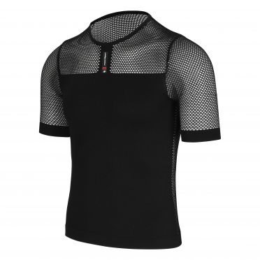 Assos SS Skin layer superleger ondershirt korte mouw zwart unisex 