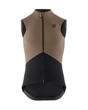 Assos Mille GTS spring/fall S11 gilet terra sand heren 