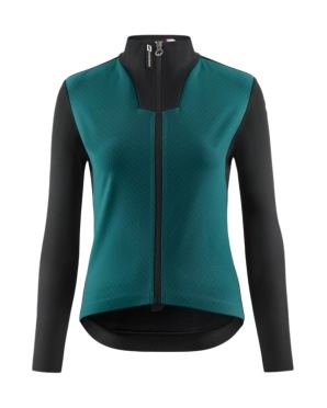 Assos Uma GT Hashoogl S11 winter fietsjack groen dames 