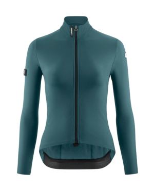 Assos Mille GT spring/fall fietsshirt C2 lange mouw foundation green dames 