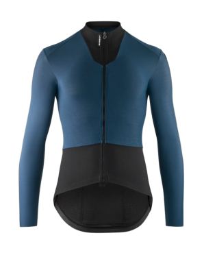 Assos Equipe R S11 fietsshirt lange mouw petrol blue heren 