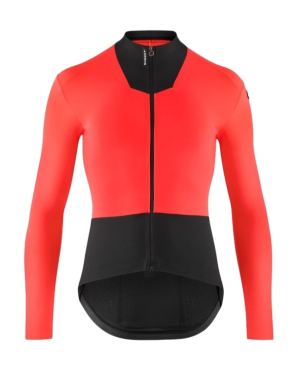 Assos Equipe R S11 fietsshirt lange mouw lolly red heren 
