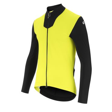 Assos Mille GTS spring/fall fietsjack geel heren 