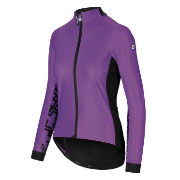 Assos Uma GT winter EVO fietsjack paars dames 