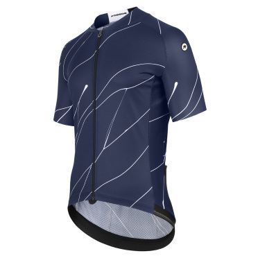 Assos Mille GT Ultra Blood fietsshirt korte mouw Genesi Blue heren 