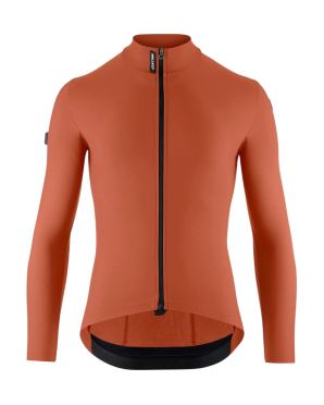 Assos Mille GT C2 spring/fall fietsshirt lange mouw rusty brown heren 
