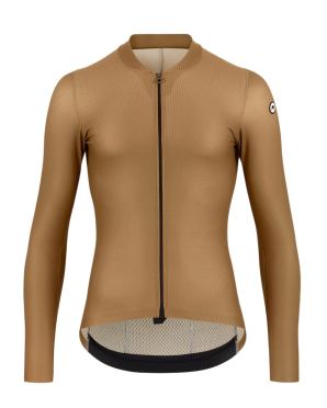 Assos Mille GT lange mouw jersey S11 bronze ash heren 