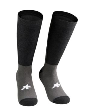 Assos tactica winter P1 fietssokken zwart unisex 
