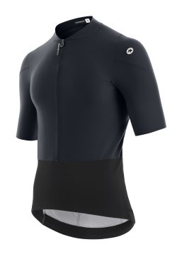 Assos Mille GTS C2 fietsshirt korte mouw donker grijs heren 