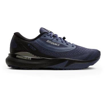 Brooks Adrenaline GTS 24 GTX hardloopschoenen Black/Nightshadow/Coconut heren 
