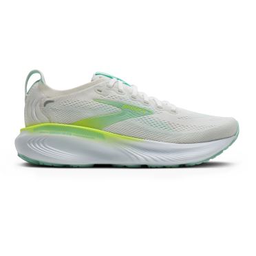 Brooks Adrenaline GTS 25 hardloopschoenen White/Nightlife/Yuccae dames 