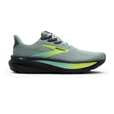 Brooks Ghost 17 hardloopschoenen Gray Mist/Yucca/Nightlife heren 