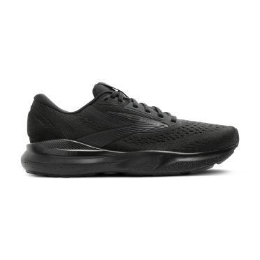 Brooks Adrenaline GTS 24 Wide hardloopschoenen black/black/ebony heren 
