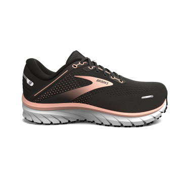 Brooks Defyance 13 hardloopschoenen Narrow zwart/roze dames