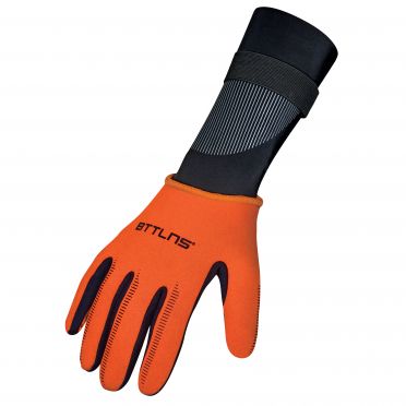 BTTLNS Neopreen zwemhandschoenen Boreas 1.0 oranje 