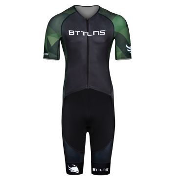 BTTLNS Typhon 2.0 SE trisuit korte mouw groen heren 