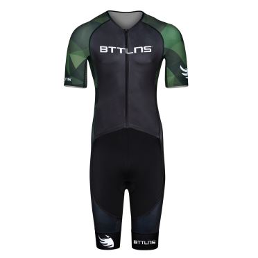 BTTLNS Typhon 2.0 SE trisuit korte mouw groen heren
