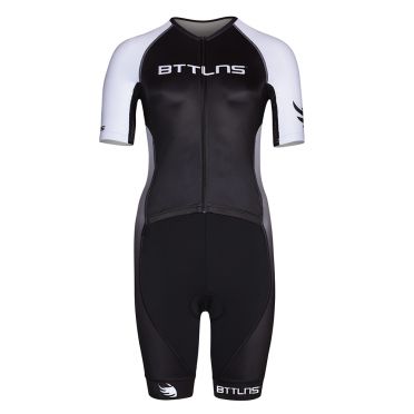 BTTLNS Typhon 2.0 trisuit korte mouwen zwart/wit dames 