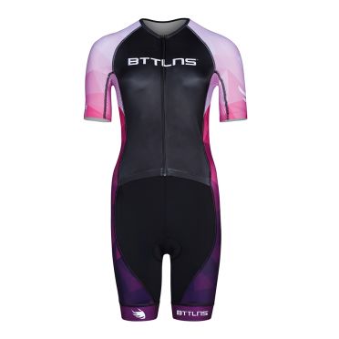 BTTLNS Typhon 2.0 SE trisuit korte mouw paars dames 