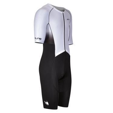 BTTLNS Nemean 1.0 pro aero trisuit korte mouw wit heren 