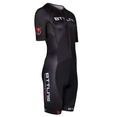 BTTLNS Typhon 2.0 trisuit korte mouwen 2022 zwart dames 