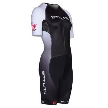 BTTLNS Typhon 2.0 trisuit korte mouwen 2022 zwart/wit dames 