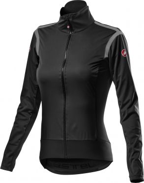 Castelli Alpha RoS 2 W light fietsjack zwart dames 