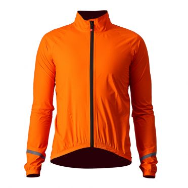 Castelli Emergency 2 regenjack oranje heren 