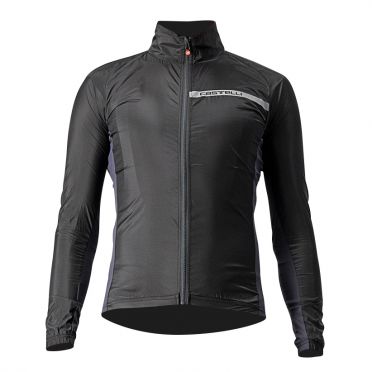 Castelli Squadra stretch fietsjack zwart heren 