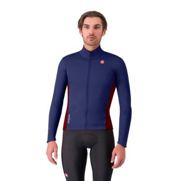 Castelli Entrata 2 fietsjack belgian blue/bordeaux heren 